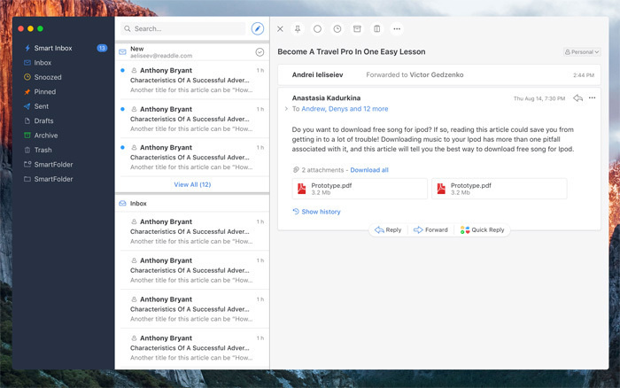 Email Client Download For Mac